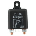 thumbnail image 2 of DAMIFU Zl180 12V 24V 48V Heavy Duty 200A Relay For Electric Door Lock Systems, 2 of 9