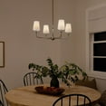 thumbnail image 6 of Kichler Pallas 25" Wide 4-Light Nickel Traditional Chandelier, 6 of 9