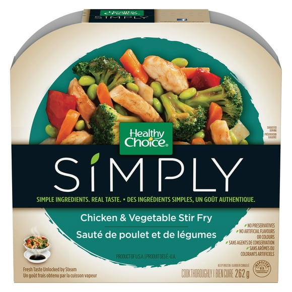 Healthy Choice Simply Steamers Chicken & Vegetable Stir Fry, 262g
