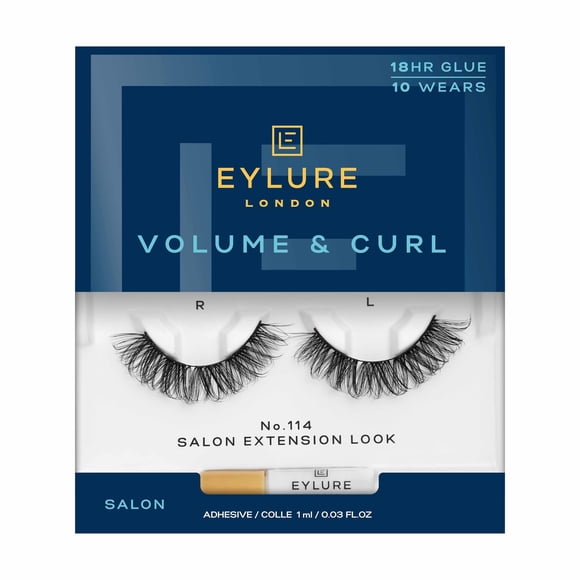Eylure Salon Extension Look para pestañas postizas, volumen 114