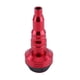 thumbnail image 5 of Motorcycle CNC Aluminum Alloy Exhaust Frame Slider Falling Protector Anti Crash Cap Red, 5 of 6