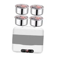 thumbnail image 4 of Luzkey Electric Lunch Case ,Heating Lunchbox, Detachable ,Portable US Plug ,Lunch Warmer ,Food Warmer ,for Truck Work Home Office Car 2 tier, 4 of 8
