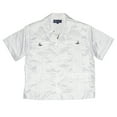 thumbnail image 6 of Kids Shirt Button Up Collared Guayabera Casual Short Sleeve Scorpion T-Shirt, Light Brown, XS, 6 of 7