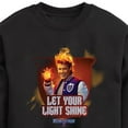 thumbnail image 3 of Monster High - Heath Burns Let Your Light Shine - Toddler & Youth Crewneck Fleece Sweatshirt, 3 of 5
