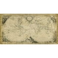 thumbnail image 3 of Jeffreys, T. 18x11 Black Modern Framed Museum Art Print Titled - World Discoveries Map, 3 of 5