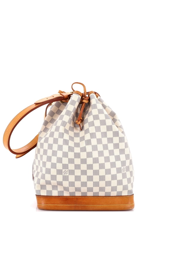 Pre-Owned Noe Handbag Damier Large By Rebag