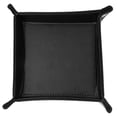 thumbnail image 2 of Folding PU Leather  Keys Tray, Large Capacity for Watches Jewelry Keys Coin Change, Easy to Clean, Delicate Texture, Portable, 2 of 8