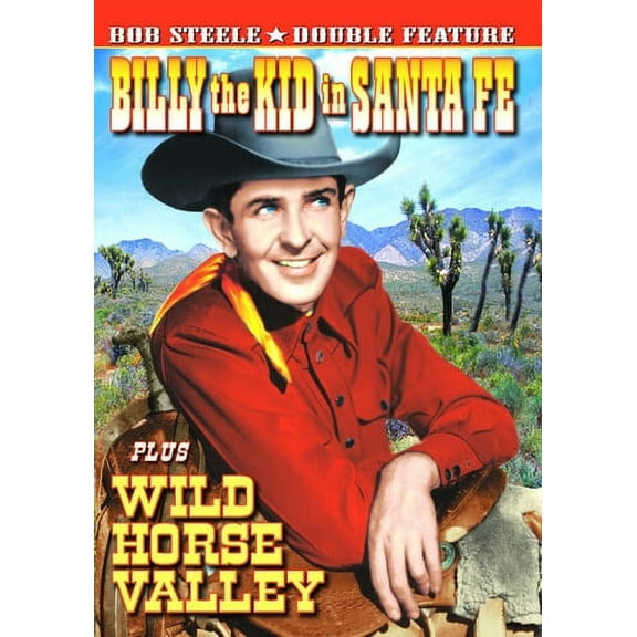 Billy the Kid in Santa Fe / Wild Horse Valley (DVD), Alpha Video, Western