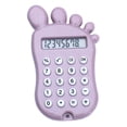 thumbnail image 2 of YAOMOBB High-quality Material Calculator For Daily Use Cute Foot Shape Design Calculator 8 Digit LCD Screen Multifunctional with Comfortable Silicone Buttons, 2 of 6