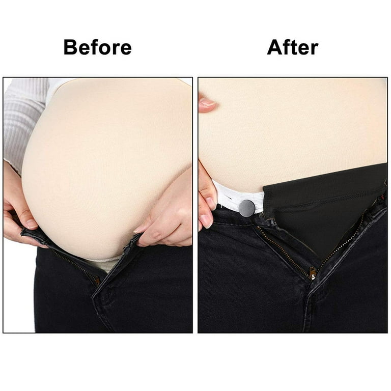 Barrel Belt Webbed Belt for Belts Button Adjustable Waist Extenders  Adjustable Waist Pants Extender Pregnant Waist Extended Maternity Women  Maternity