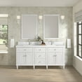 thumbnail image 5 of James Martin Vanities 424-V72-1Wz Lorelai 72" Double Basin Wood Vanity Set - Light Natural, 5 of 6