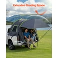 thumbnail image 2 of VEVOR Truck Tent 5.5-6.0ft Waterproof PU2000 Truck Bed Camping Tent 2-3 Person, 2 of 9