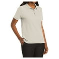 thumbnail image 2 of Mafoose Women's Comfortable Silk Touch Polo Golf Shirt Short Sleeve Light Stone L, 2 of 7