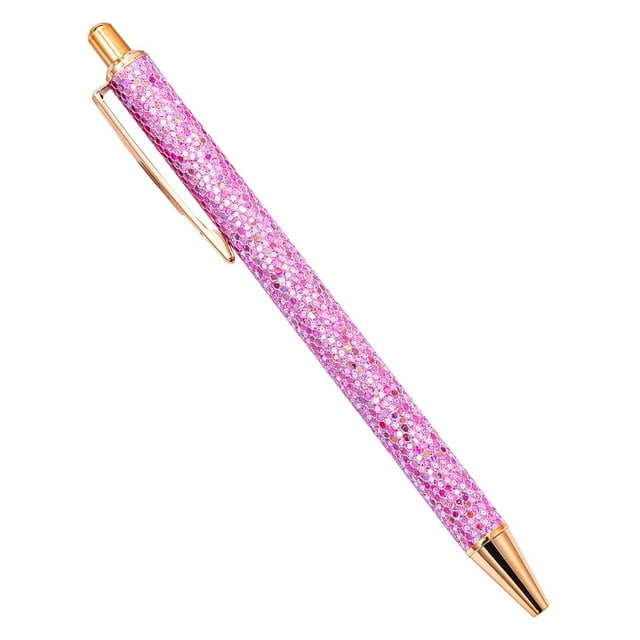 Gold Powder Ballpoint Pen Pen Work Teacher Student Stationery Ballpoint Pen Color Pen 1ML Craft Table