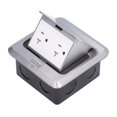 thumbnail image 4 of HLONK 250V 20A Electrical Outlet Embedded Pop Up Floor Power US Socket Cover Box Kit IP40 Protection, 4 of 7