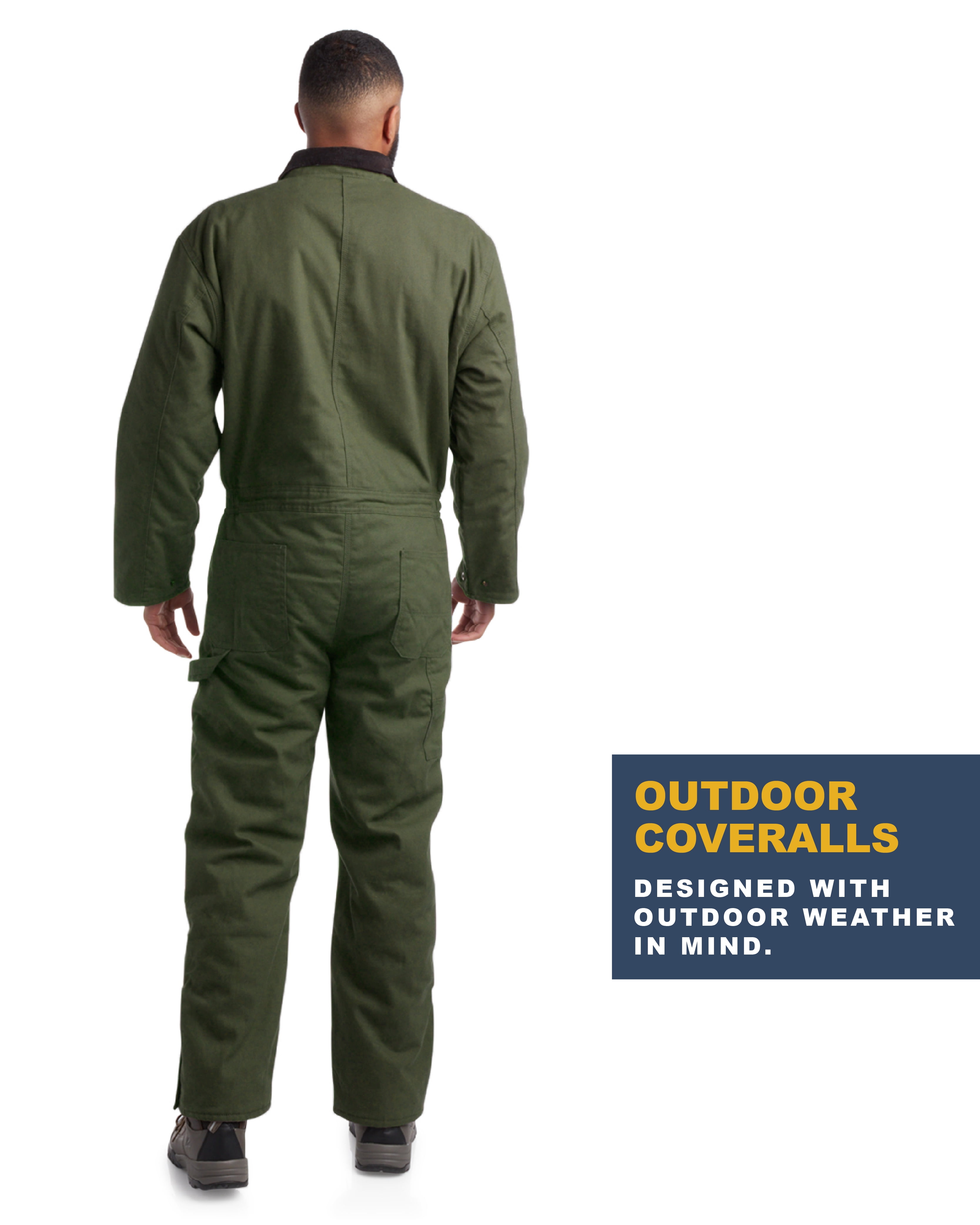 Bass Creek Outfitters Men's Duck Canvas Insulated Coverall Bass Creek Outfitters Men's Duck Canvas Insulated Coverall
