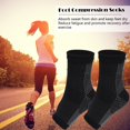 thumbnail image 2 of Plantar Fasciitis Socks Pairs of Compression Socks Ultimate Support Sleeves For Aching Heels Gift For Runners, 2 of 7