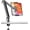 Up to 18.5'', variant on Portable Holder Mount Arm with 360? Rotating Base Bearing Over 5LBS Compatible with 12.9/14.6/15.6/17.3/18.5 inch iPad Pro/Mini/Air/Surface/