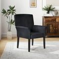 thumbnail image 2 of Costway Waiting Room Chair with Padded Armrests & Solid Rubber Wood Legs for Meeting Room, 2 of 8
