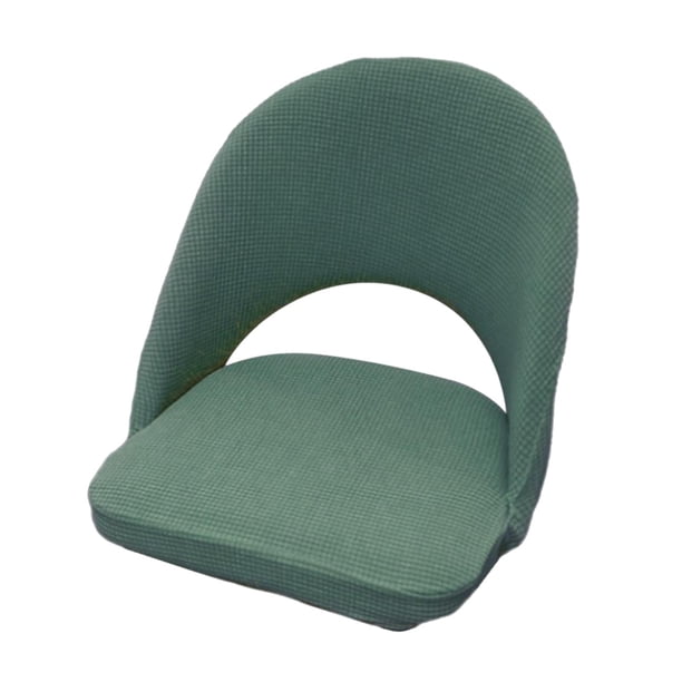 Funda para silla curvada Zulema Estiramiento alto color verde claro