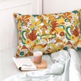 thumbnail image 4 of Naloa 70s Groovy Hippie Pillow Covers, Throw Pillow Case Cushion Covers,Cushion for Bedroom,Couch,Home-16"x24", 4 of 6