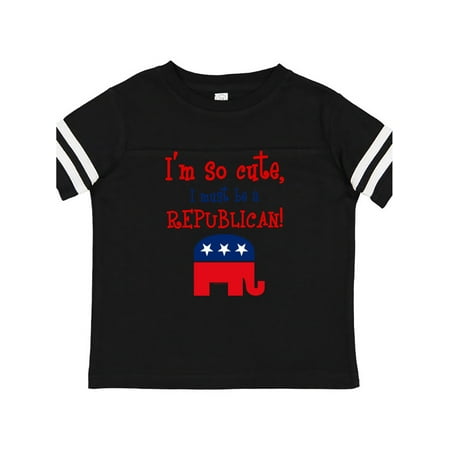 

Inktastic So Cute Republican Gift Toddler Boy or Toddler Girl T-Shirt