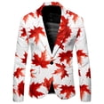 thumbnail image 5 of Men's 3 Piece Suit Slim Fit Floral Print Lightweight Blazer Vest Pants Set for Outdoor Activities Parties Gatherings All Seasons Wedding Tuxedo, 5 of 6