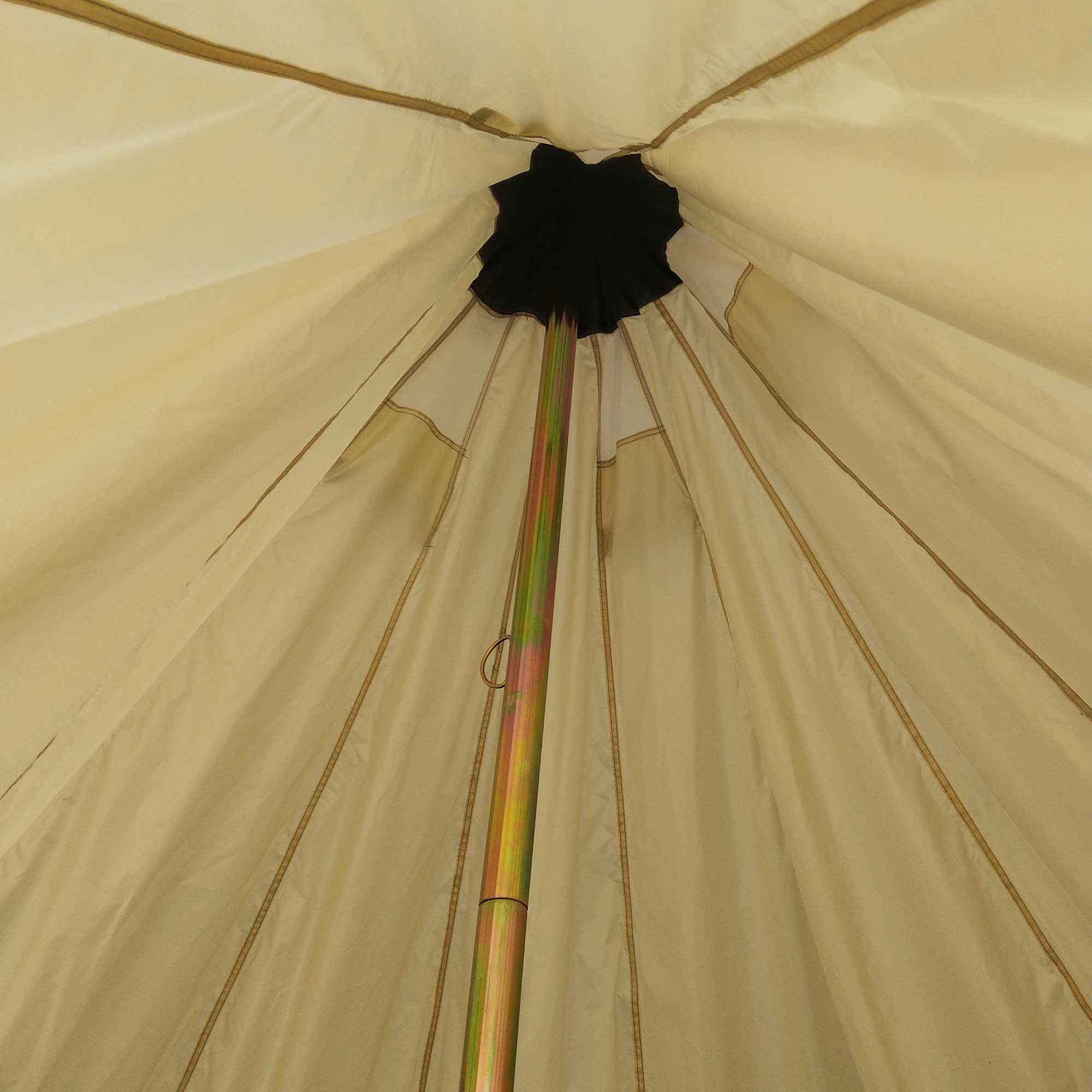 Outsunny 10-Person Yurt Tent Glamping Bell Tent with Spacious Interior, Breathable Waterproof Design, for Family Outdoor Camping, 16' x 16' x 10',