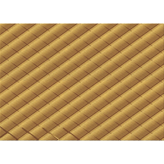 Ahgly Company Indoor Rectangle Patterned Sedona Brown Area Rugs, 8' x 10'