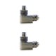 thumbnail image 4 of Scienceny Conector de aviación en forma de L de 8 núcleos, Ethernet aislante portátil IP67, conectores de aleación de alambre de tráfico ferroviario Type1 NO1, 4 of 6