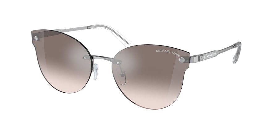 Michael Kors Burlington Silver Mirror Logo Square Men