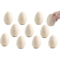 thumbnail image 4 of Factory Direct Craft Paper Mache Eggs, 4" x 2.5", Natural, 12-Pack, Paintable Craft Eggs for DIY Projects, 4 of 4