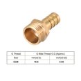 thumbnail image 4 of Unique Bargains Brass Barb Hose Fitting Connector Adapter 10 mm Barbed x 3/8' G Male Pipe, 4 of 4