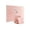 Blush Pink 3D Felt Wall Panels, variant on Light Beige 3D Wall Panels, Self-Adhesive Felt Wall Tiles, 11.8in Square Vertical Stripe Texture, Acoustic Home Decor for Living Room Bedroom