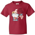 thumbnail image 3 of Inktastic God Bless the USA Gnome Youth T-Shirt, 3 of 5