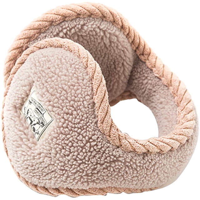 Cache-oreilles Unisexe en Molleton Cache-Oreilles d'Extérieur Chauds Couvre-Oreilles Pliants Accessoire d'Hiver