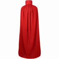 thumbnail image 5 of DuoJiaJ Adults Stand Collar Cape, Party Dress Up Cloak Black Sizes S-L, 5 of 7