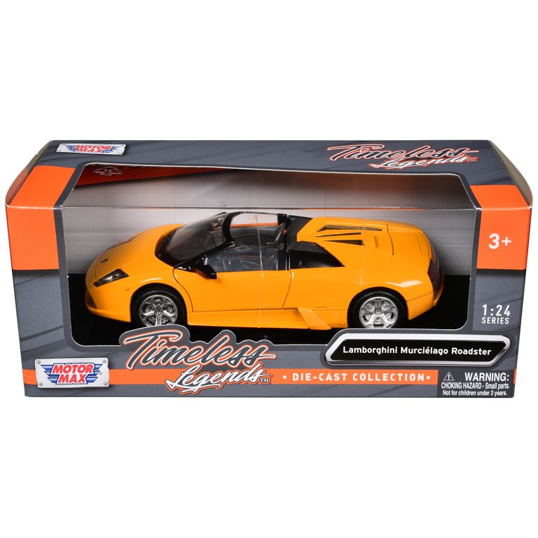 Lamborghini Murcielago Roadster Orange 1/24 Diecast Model Car by