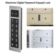thumbnail image 4 of Cerradura De Código De Puerta De Gabinete De Número De Teclado De Contraseña Digital Electrónica De Acero Inoxidable Sweethay EL008199-00, 4 of 6