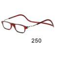 thumbnail image 1 of Gafas de lectura flexibles con cuello colgante, plegables y ajustables, gafas de lectura transparentes, 1 of 3
