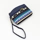 thumbnail image 5 of Sonducket Bolsa de maquillaje cómoda y práctica con monedero pequeño de tela de estilo étnico Carteras Azul - Viento Étnico L, 5 of 6