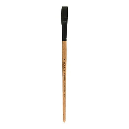 Princeton Catalyst Polytip, Brushes for Acrylic and Oil, Series 6400 Long Handle, Flat, Size 10