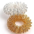 thumbnail image 4 of 10pcs Stainless Steel Finger Massage Ring Acupuncture Ring Therapy Relax Blood, 4 of 5