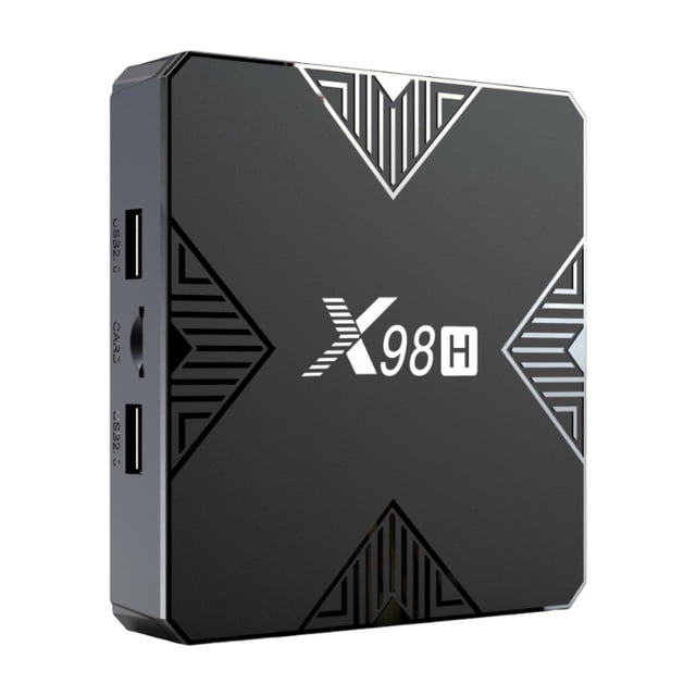Caja de TV inteligente,TV Box Smart TV Box con control remoto Computadora,Reproductor multimedia portátil con reproducción en 4K y pantalla de inicio 4 GB 32 GB