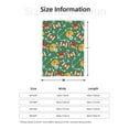 thumbnail image 6 of ZNDUO Cartoon American Football Art Pattern Pattern Thickening Blanket, Fluffy Soft Cozy Flannel Throw Blankets, 60"x50" Inches, 6 of 8