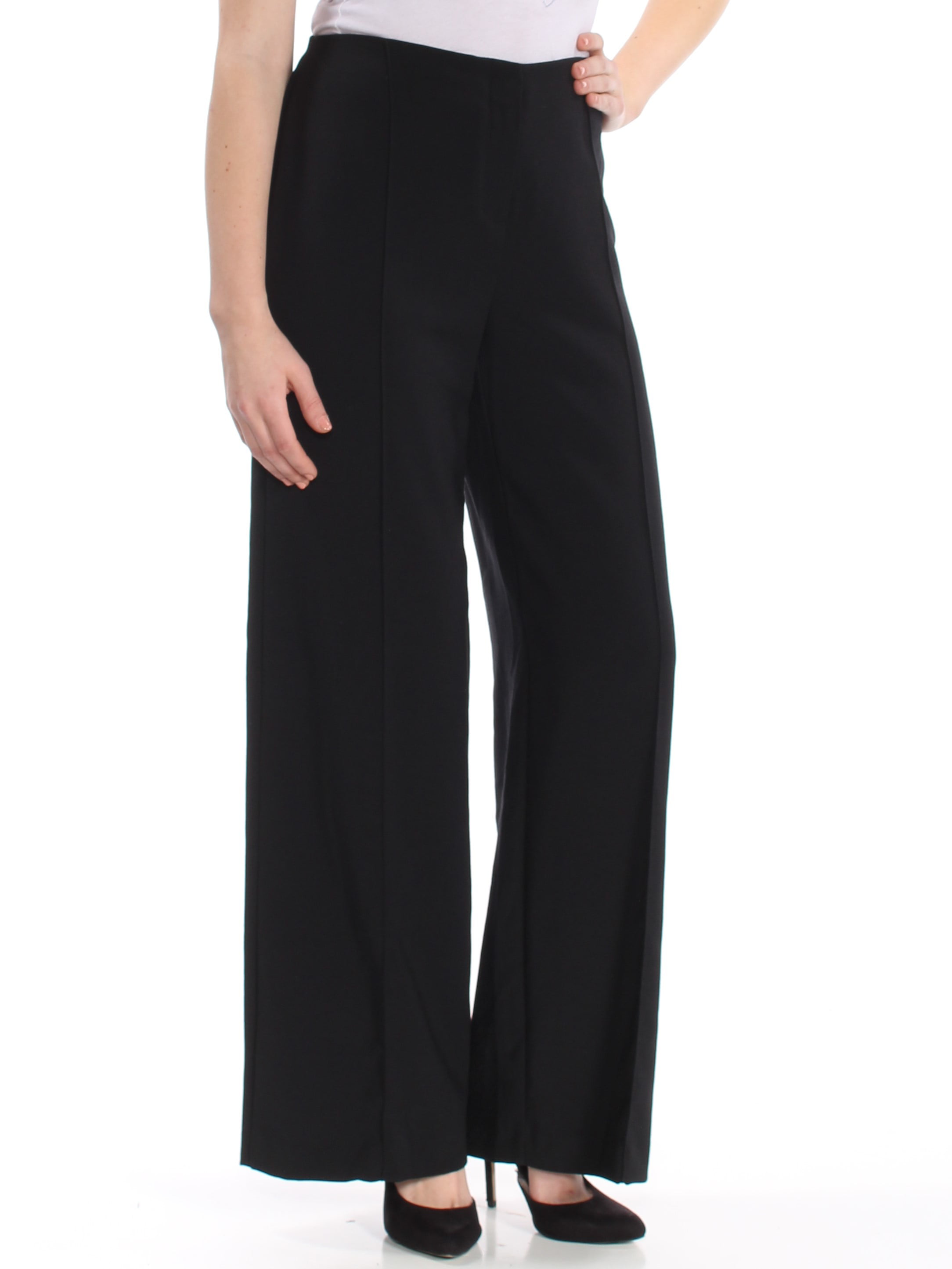 Alfani - ALFANI Womens Black Wear To Work Pants Size 8 - Walmart.com ...