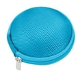 thumbnail image 3 of Earphone Storage Bag Mini Zipper Hard Round USB Cable Organizer Storage Box, 3 of 8