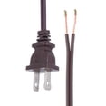 thumbnail image 3 of B&P Lamp® Brown Lamp Cord, 8 Foot Long SPT-2 Wire, UL Listed, 3 of 3