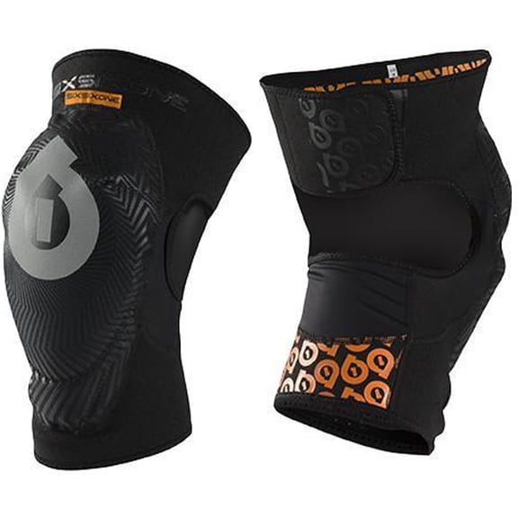 SixSixOne Comp AM Knee Guards Large Black