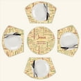 thumbnail image 2 of Jesus, Biblical References Round Table Placemats Set Of 5 Wedge Table Mats Washable Heat Resistant Place Mat For Dining Table Kitchen Farmhouse Restaurant, 2 of 6